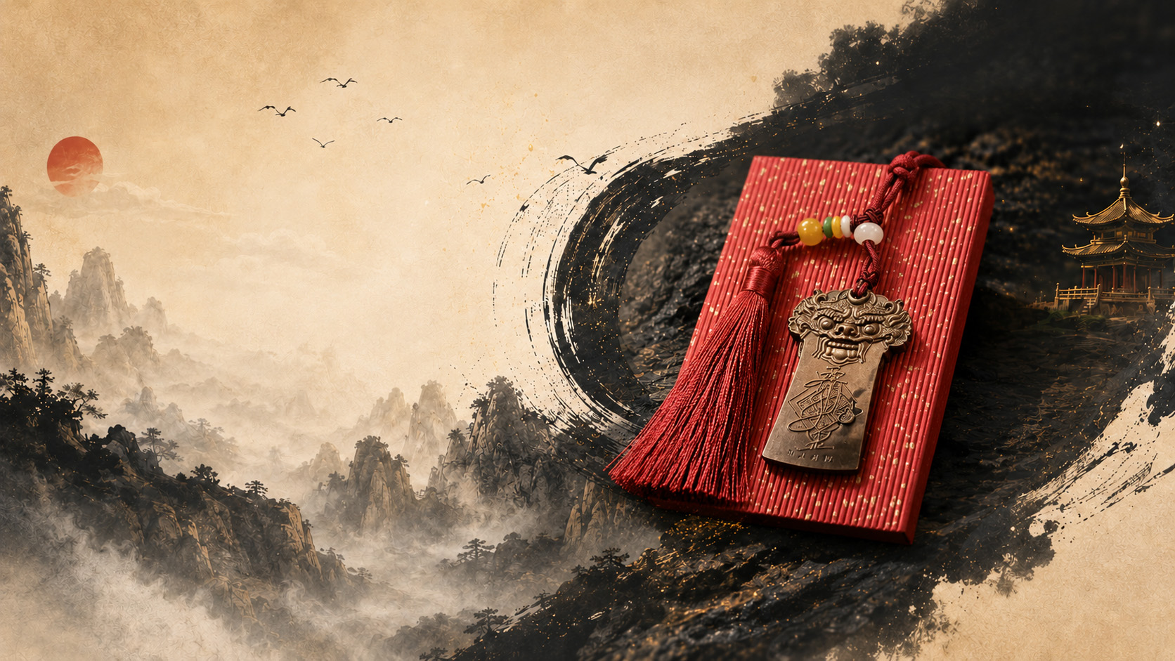 Firetalisman Taisui Talisman guardian beast showcase